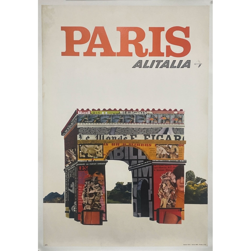 HIELSCHER d apres Hartmut Alitalia - Paris