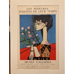 PICASSO Les peintres au Musée Galliera  Picasso 1956