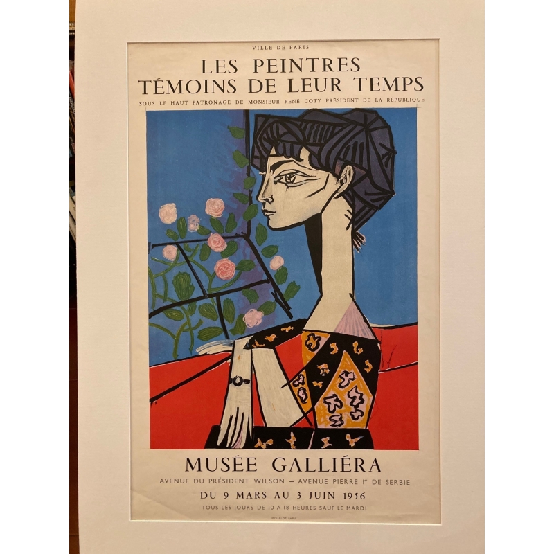 PICASSO Les peintres au Musée Galliera  Picasso 1956