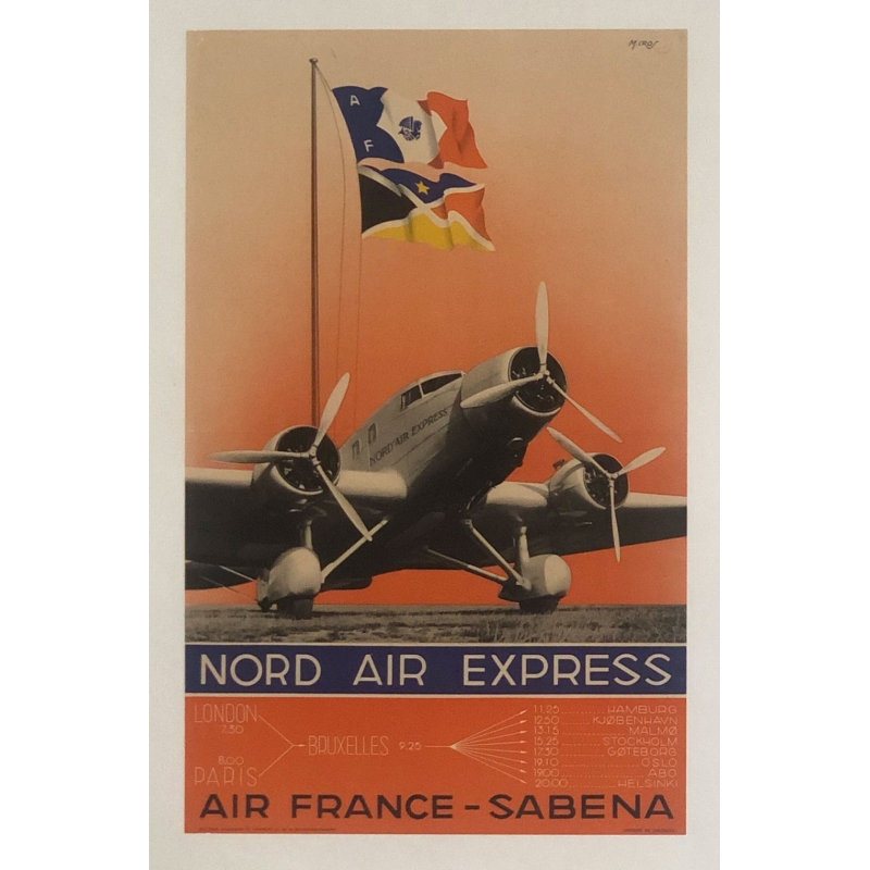 CROS M. Air France Sabena Nord Air Express
