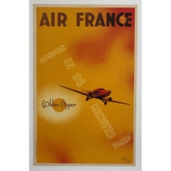 SOLON A. Air France London Paris 95 mn Golden Clipper