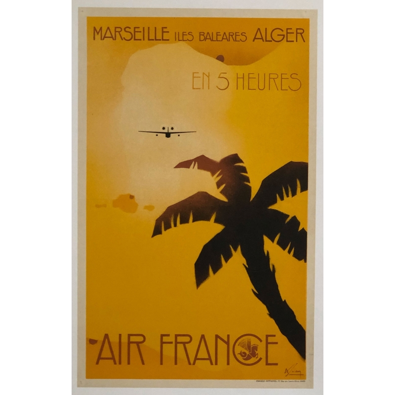 SOLON A. Air France London Paris 95 mn Golden Clipper