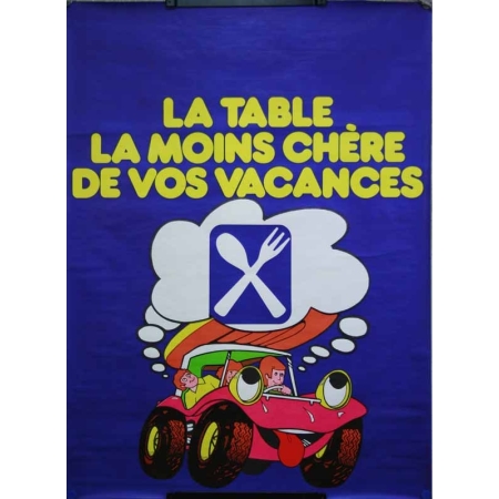 Anonyme La table la moins chère de vos vacances