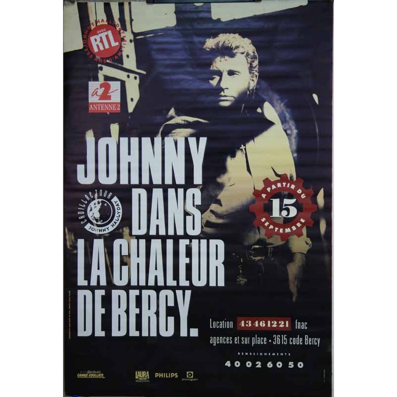 TONY FRANK Johnny dans la chaleur de Bercy