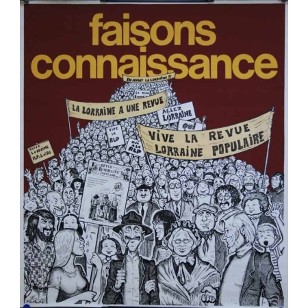 P. CEWKOIVTZ Faisons Connaissance Lorraine populaire