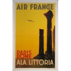 SOLON Air France Paris Rome Ala Littoria