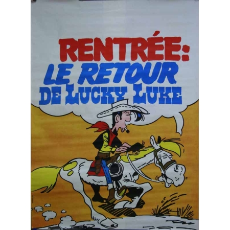 Anonyme Rentrée : le retour de Lucky Luke