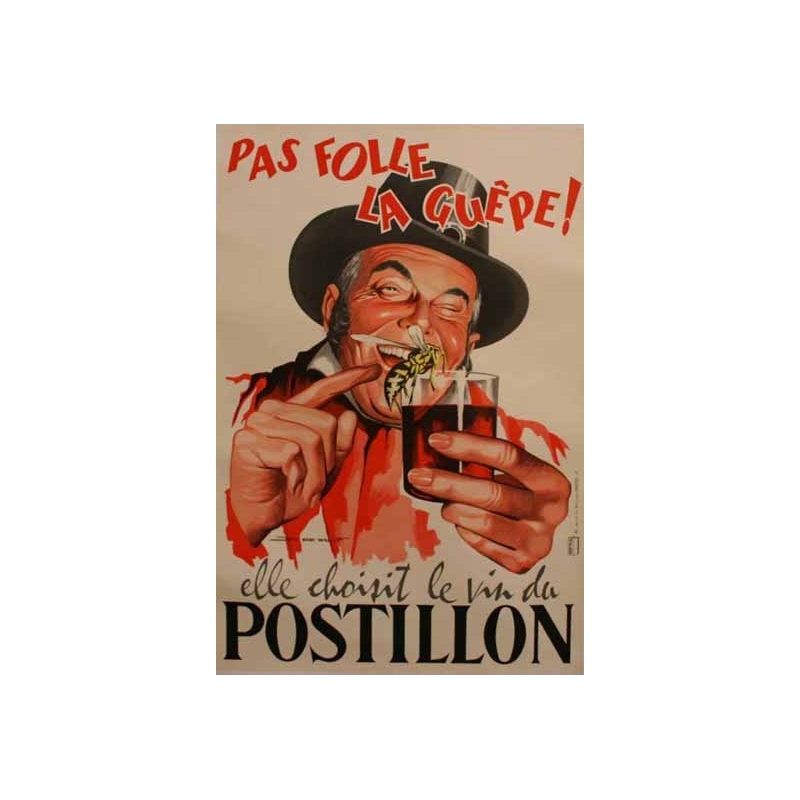 DE WULF Jeff Le vin du Postillon - Pas folle la guepe !