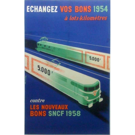 Anonyme Echangez vos bons 1954…