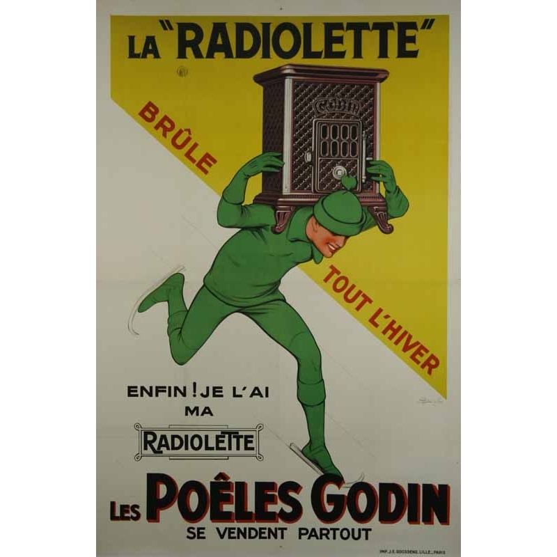 AUZOLLE La Radiolette - Les poeles Godin