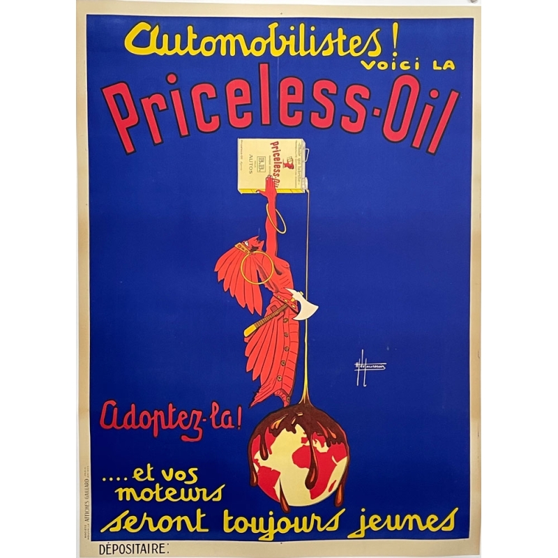 DE LAURENCIN H. Automobilistes ! Voici la Priceless - Oil