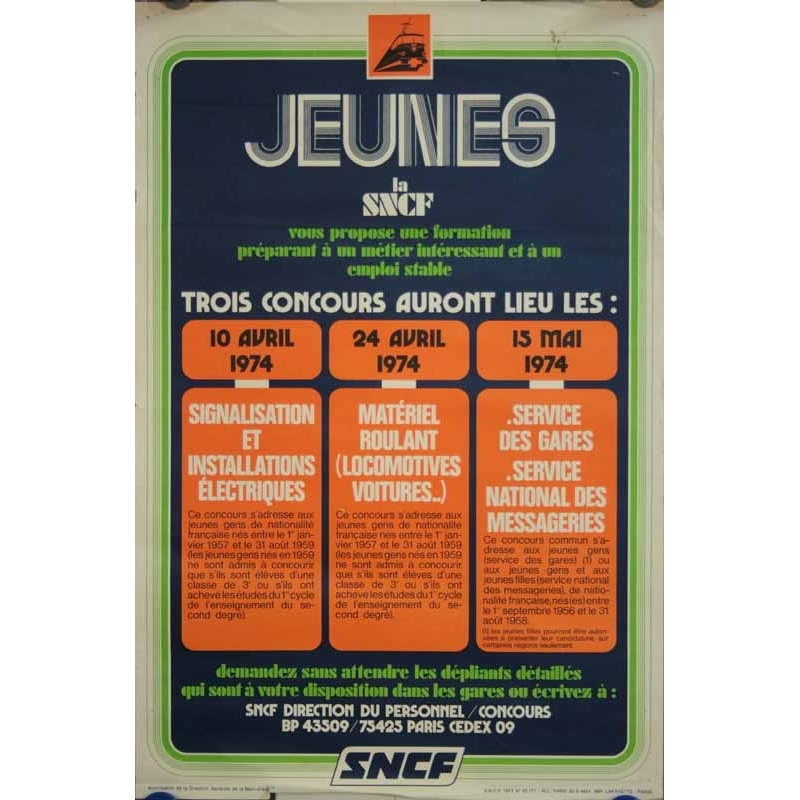 Anonyme Jeunes… 3 concours