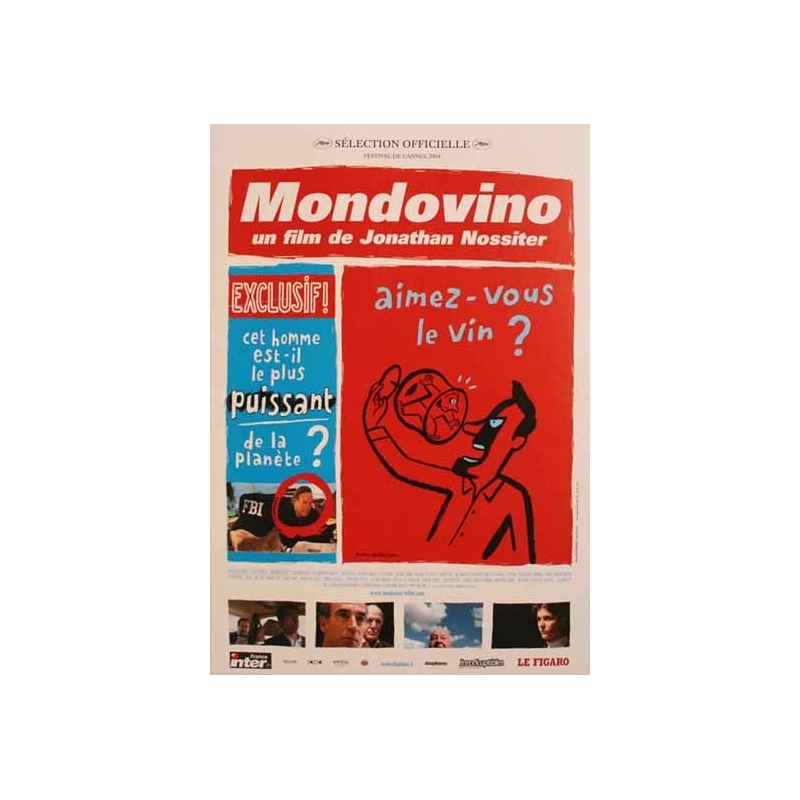 DUPUY BERBERIAN Mondovino aimez vous le vin?  (verre)