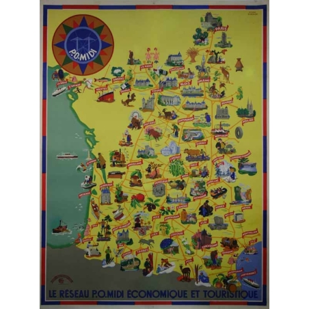 Anonyme Panneau decoratif : Bicyclette