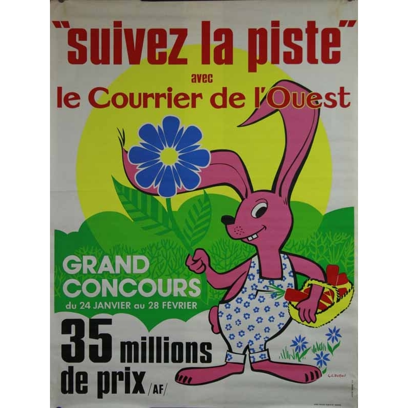 G.C. DELFAUT "Suivez la piste" avec le Courrier de l'Ouest
