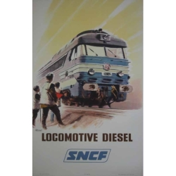 BRENET A. SNCF - Locomotive Diesel