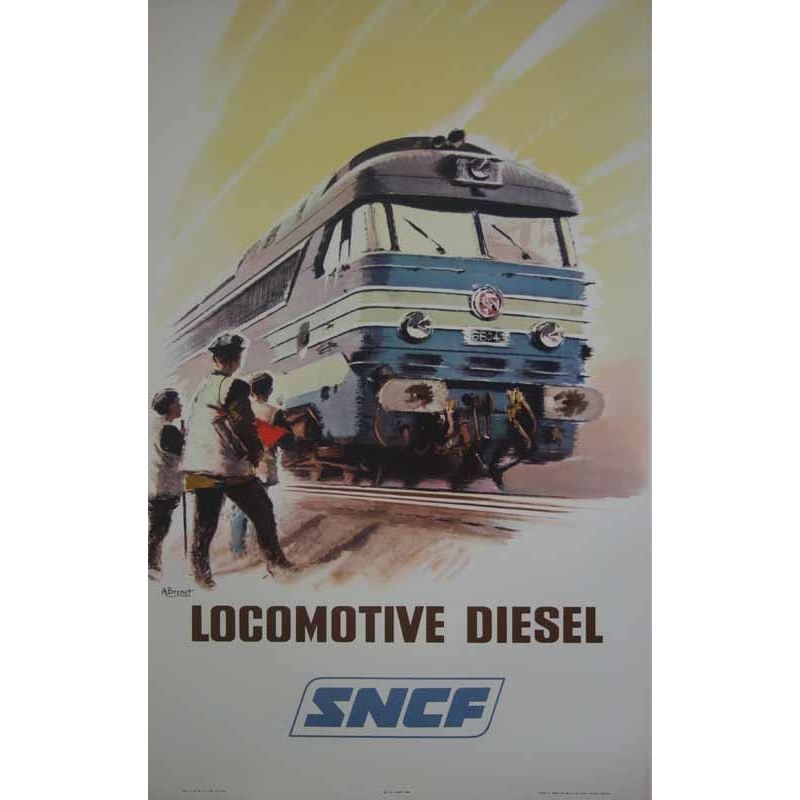 BRENET A. SNCF - Locomotive Diesel