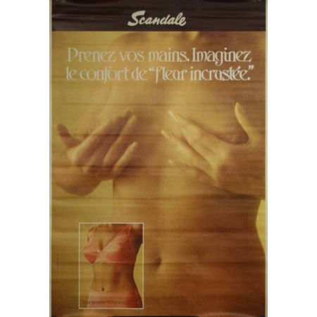 Anonyme Scandale - "Fleur incrustée"