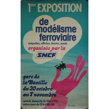 A. BOURDEAU Exposition de modelisme ferroviaire