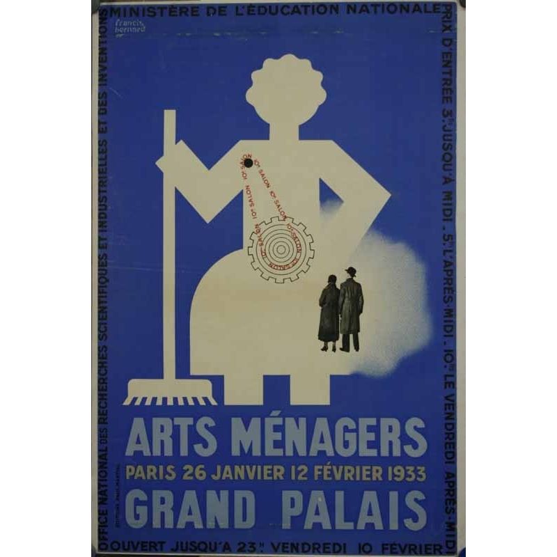 BERNARD Francis Arts Menagers 1933 - Paris