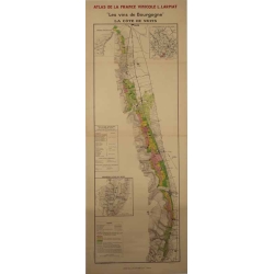 LARMAT Louis Atlas de la France La cote de Nuits