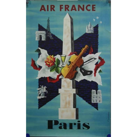 LANCASTER E. Air France - Paris
