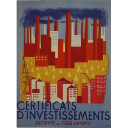 BOUCHER Lucien Certificats d'investissements