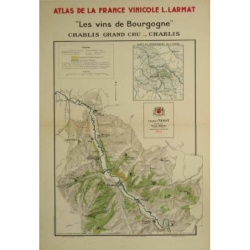 LARMAT Louis Atlas de la France Chablis grand cru Chablis