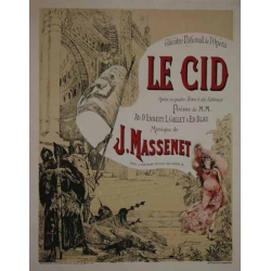 CLAVIER G. Le Cid - Theatre National de l Opera - Massenet