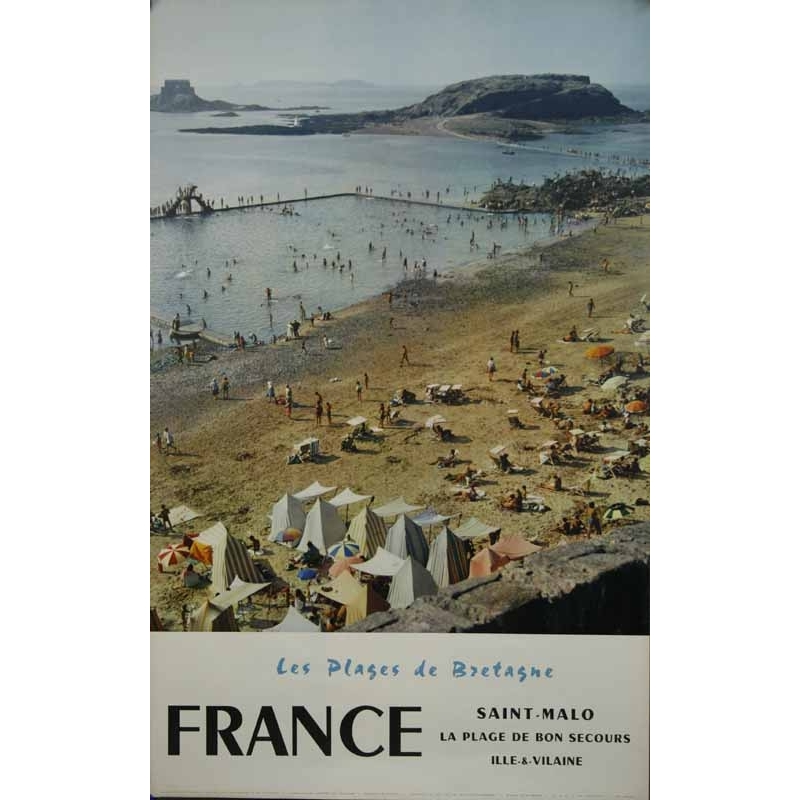 PH. PHILIPPOT Les plages de Bretagne - Saint Malo