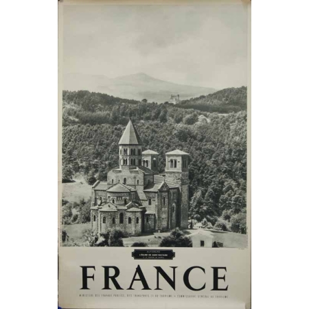 DUBOIS PHOTO Auvergne - Eglise de Saint Nectaire et Chateau de Murols