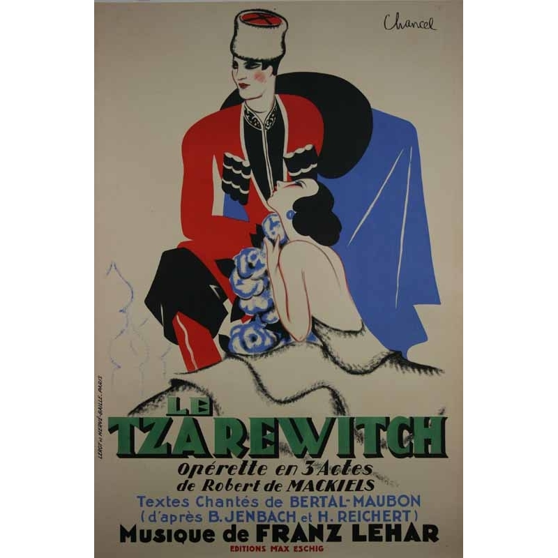 CHANCEL Le Tzarewitch - Operette
