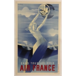 DE VALERIO R. Air France dans tous les ciels