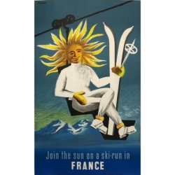 DUBOIS Join the sun on a ski-run in France