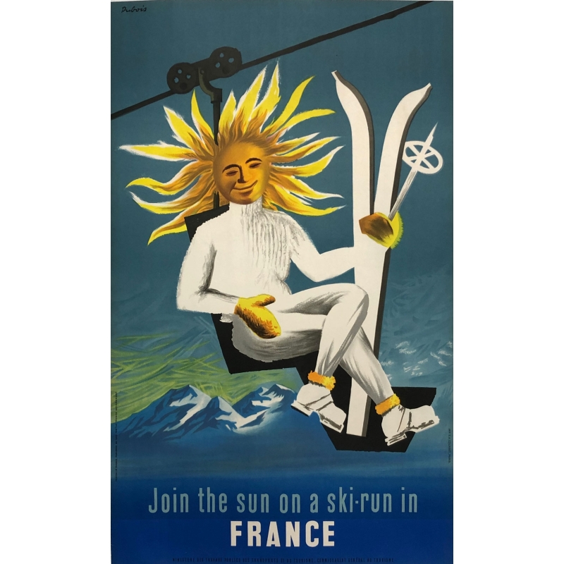 DUBOIS Join the sun on a ski-run in France
