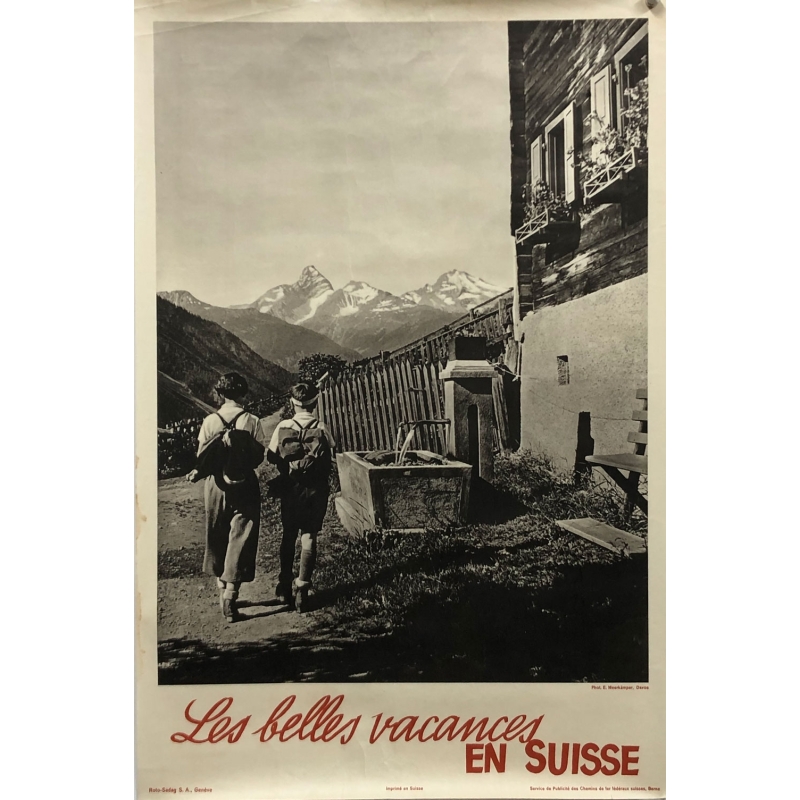 E. MEERKAMPER Les belles vacances en Suisse