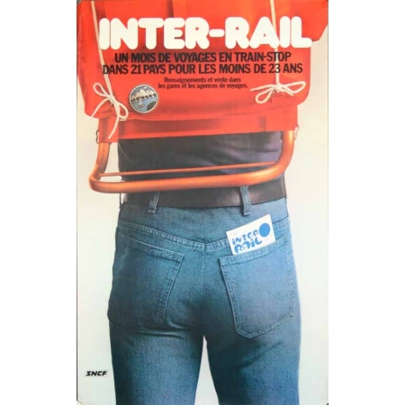 Anonyme Inter-Rail - un mois de voyages en Train Stop - SNCF