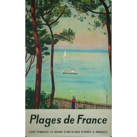 MARQUET D apres A. Plages de France