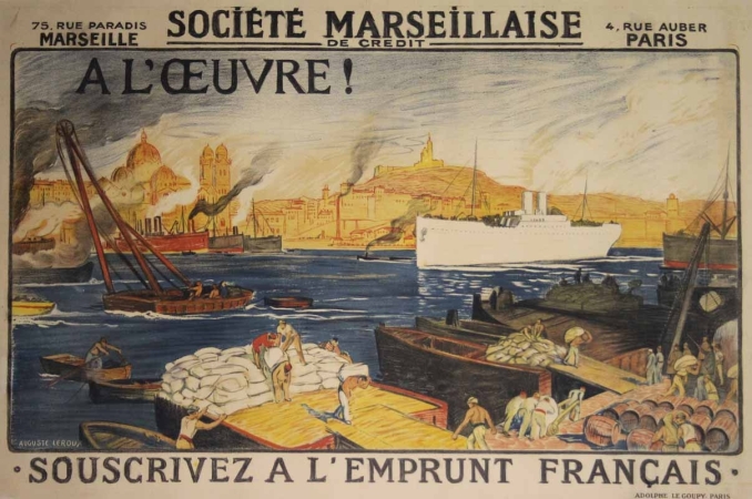 LEROUX Auguste Société Marseillaise