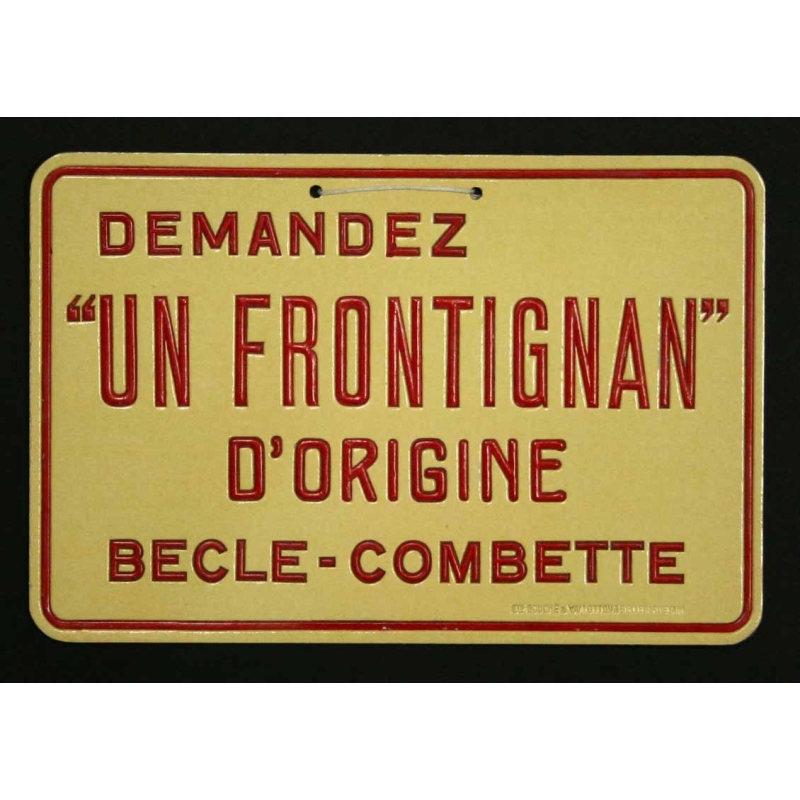 Anonyme Demandez Un Frontignan d'origine Becle Combette
