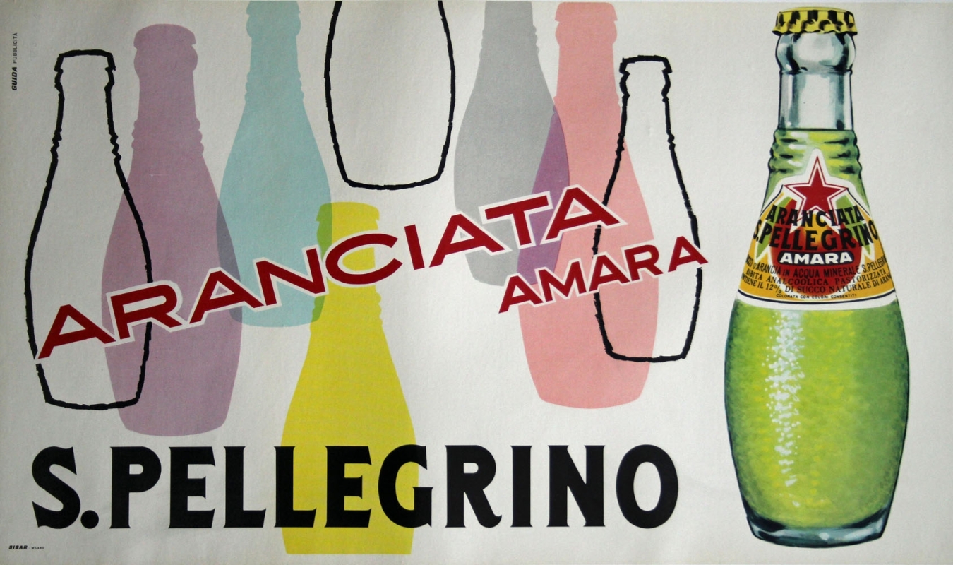 STUDIO GUIDA PUBLICITA Aranciata amara S. Pellegrino