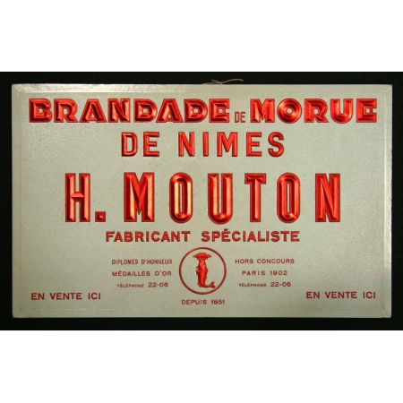 Anonyme Brandade de Morue