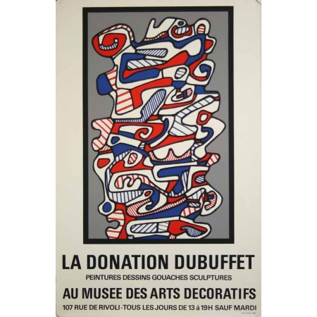 DUBUFFET JEAN La Donation Dubuffet au musee des arts decoratifs