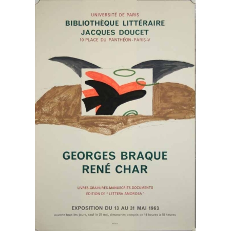 BRAQUE GEORGES Georges Braque - Rene Char