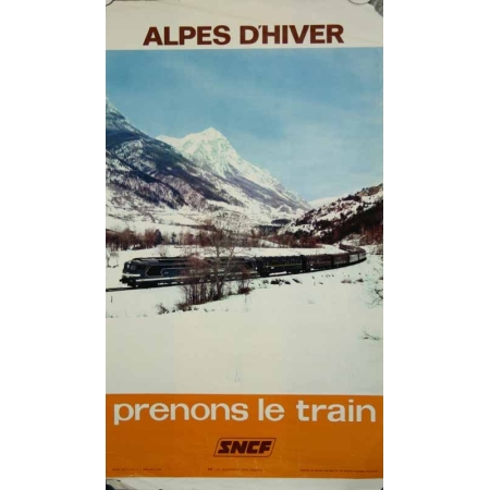 JOSSE-NOEL Alpes d hiver - Prenons le train