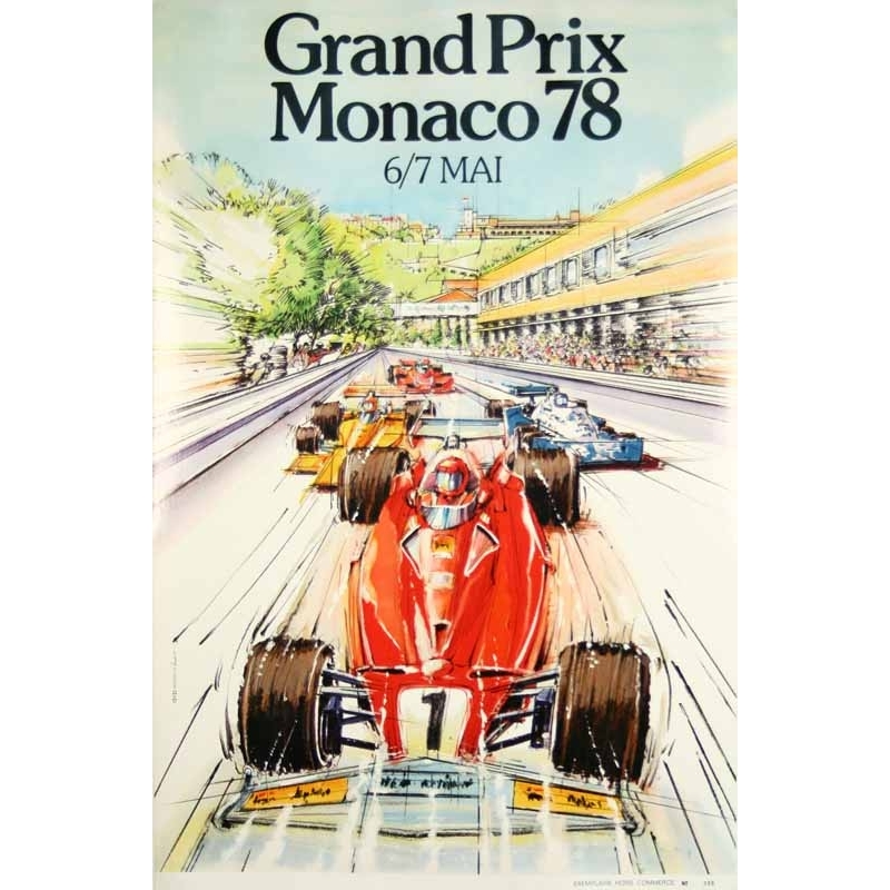ANO. Grand prix Monaco 78
