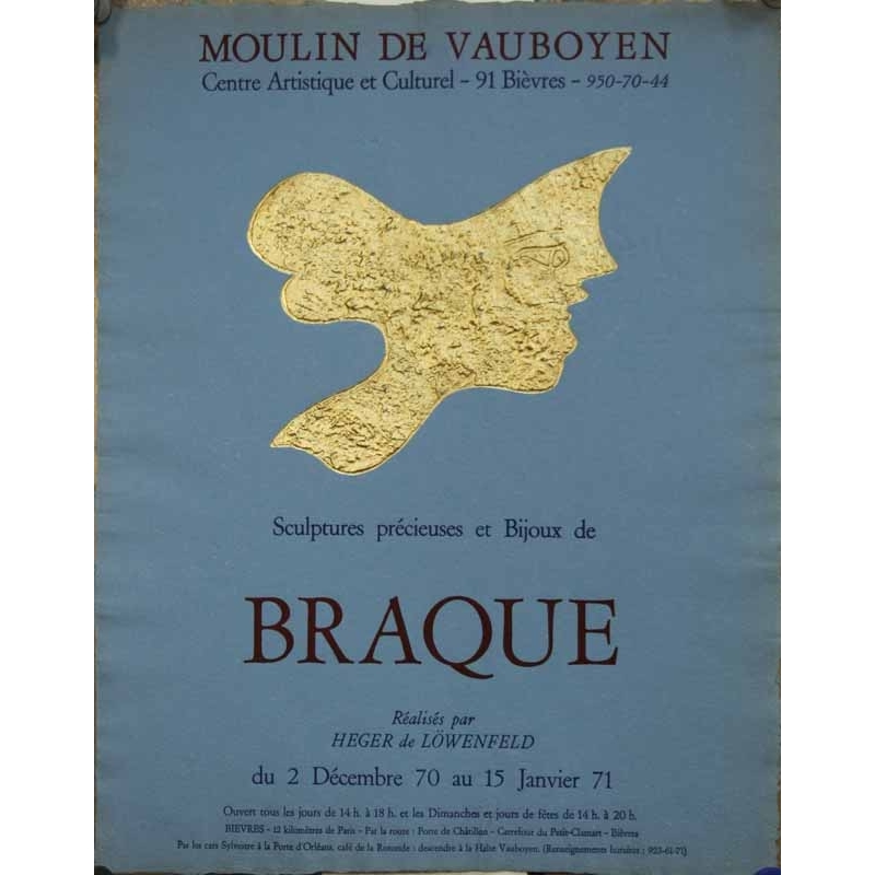 BRAQUE GEORGES Sculptures precieuses et bijoux de Braque