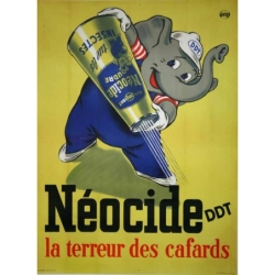 GEIGY Neocide DDT La terreur des cafards