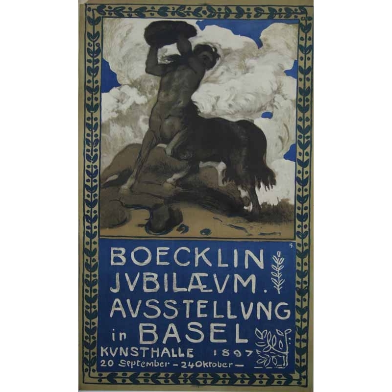 BOECKLIN D'apres Boecklin Jubilaeum Basel 1897