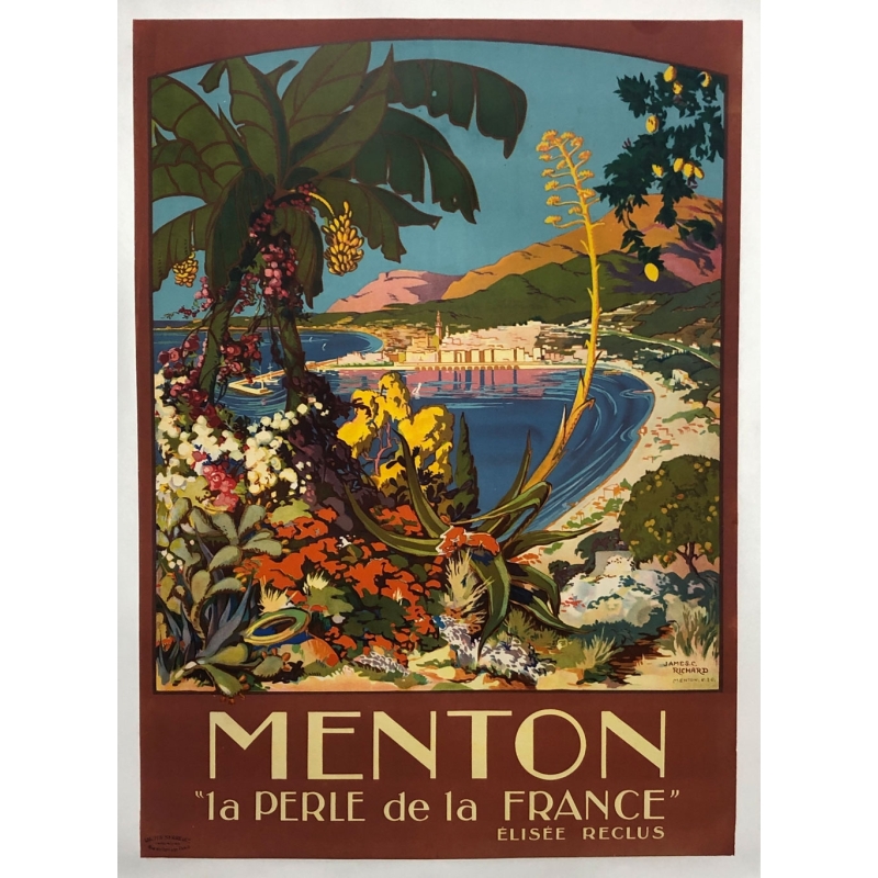 RICHARD James C. PLM Menton la perle de France